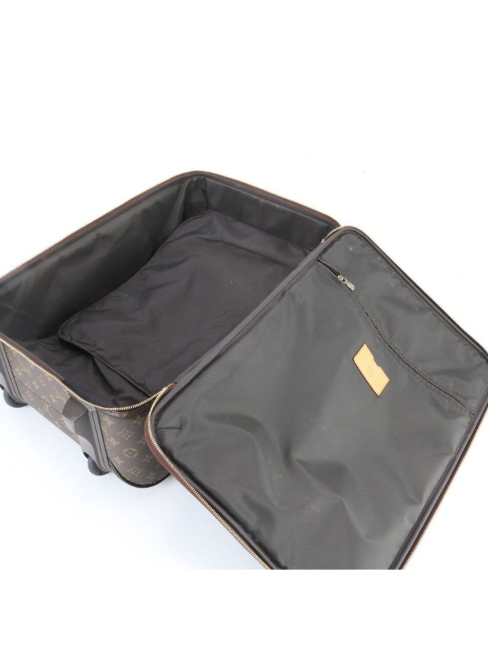Louis Vuitton Monogram Pegase 55 Leather Suitcase Carry Case Bag Business - Picture 7 of 13